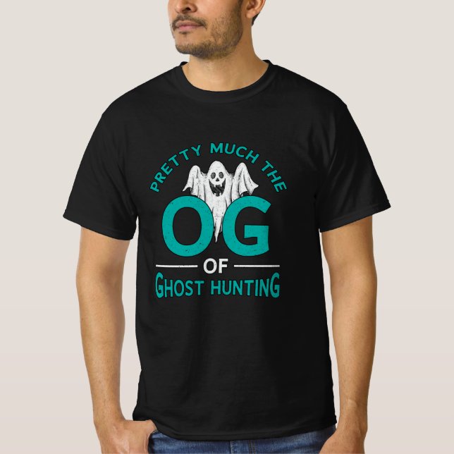Söt mycket OG Ghost Hunter T Shirt (Framsida)