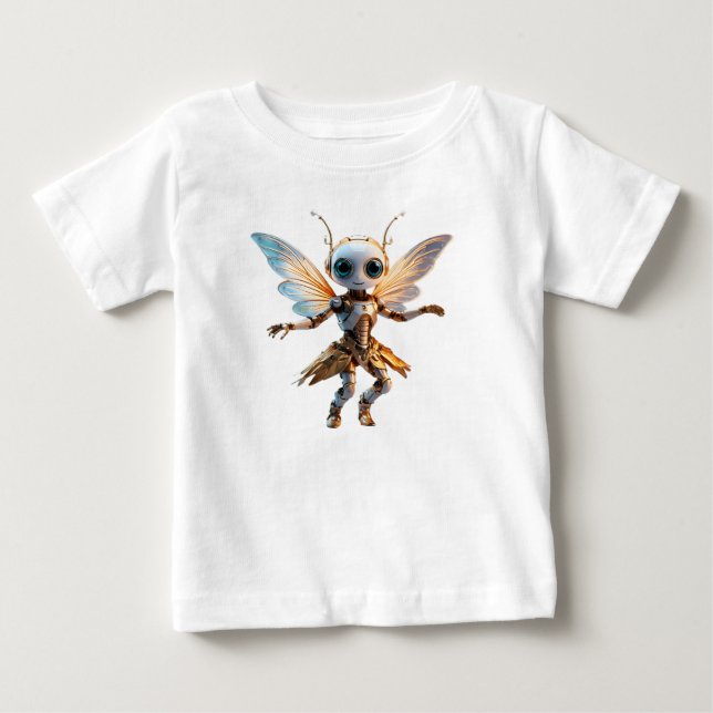 Söt myrglickedansrobot pixie t shirt (Framsida)