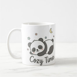Söt Mysig Panda Kaffemug | Kawaii Sovande Panda Kaffemugg
