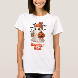 Söt Mysig Spök Halloween T-Shirt
