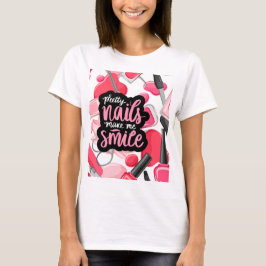 SÖT NAGEL GÖR MIG SMILE T SHIRT