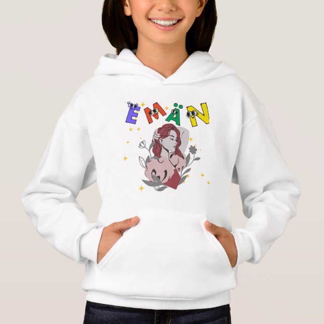 Söt namn-design för EMAN T Shirt (Framsida)