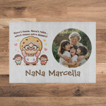 Söt Nanas Hus Nanas Regler Mormor Foto