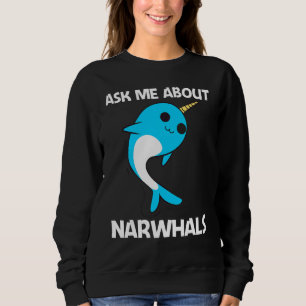 Söt Narwhal För Män Kvinnor Narwhale Narwhal Tusk T Shirt
