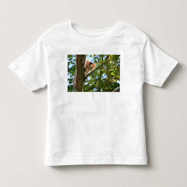 Söt Natur Träd Barn Småbarn T-Shirt (Framsida)