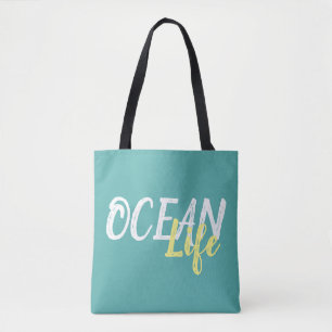 söt Nautical OCEAN Life Tygkasse