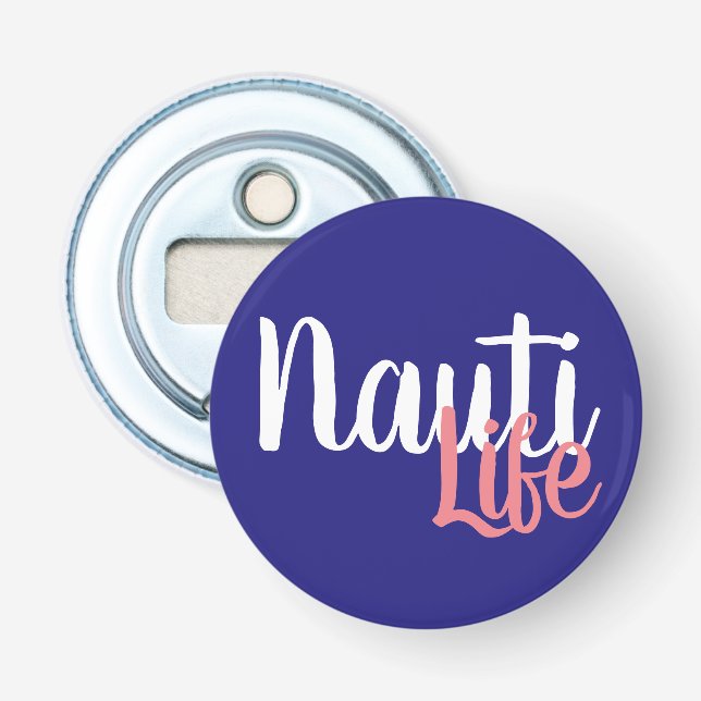 söt nautisk NAUTI LIV | Flasköppnare (Framsidan)