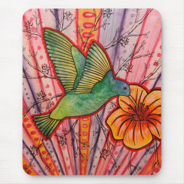 Söt Nectar Mousepad Musmatta (Framsidan)