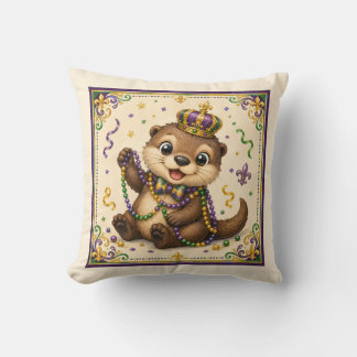 Söt New Orleans-utter-kastkudde Kudde