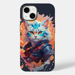 Söt Ninja Katt Krigare Design