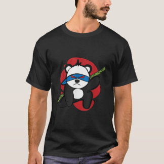 Söt Ninja Panda T Shirt