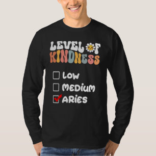 Söt nivå av vänlighet Väduren Zodiak tecken Tusens T Shirt