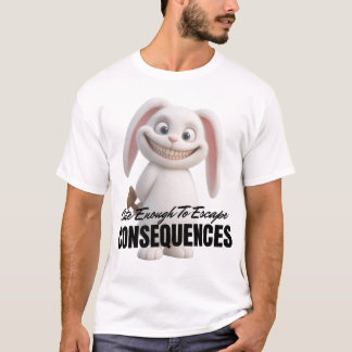 Söt nog för att undkomma konsekvenserna t shirt