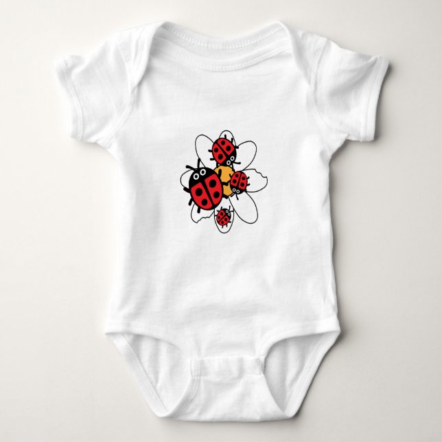 Söt nyckelpiga för barn t shirt (Framsida)