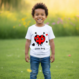 Söt nyckelpiga t shirt