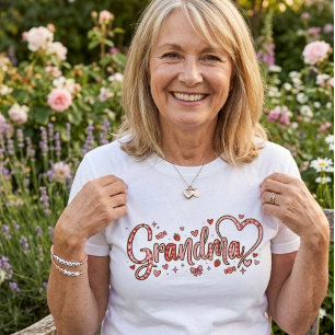 Söt, nyckfull och varm farmor t shirt