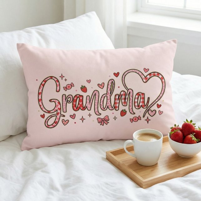 Söt, nyckfull och varm mormor accentkudde prydnadskudde (Skapare uppladdad)