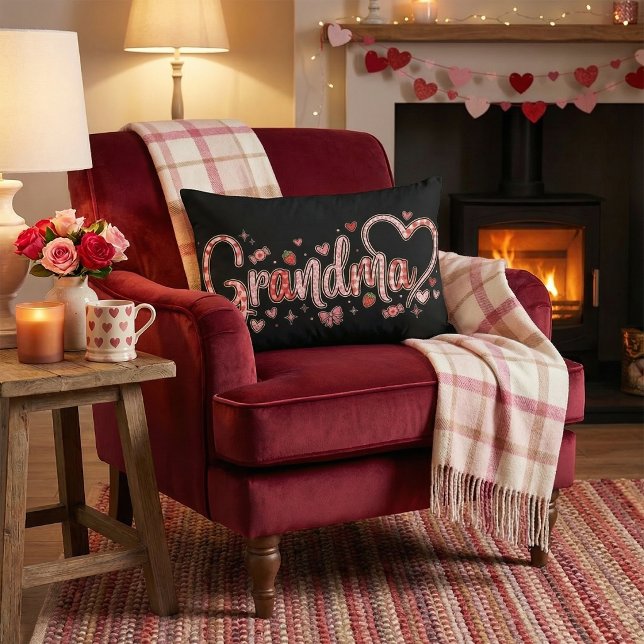 Söt, nyckfull och varm mormors accentkudde prydnadskudde (Skapare uppladdad)