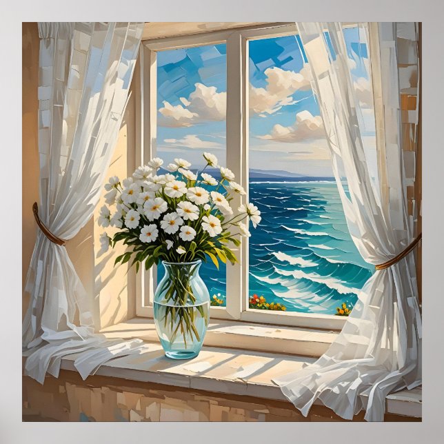 Söt Ocean Scene Poster (Framsidan)