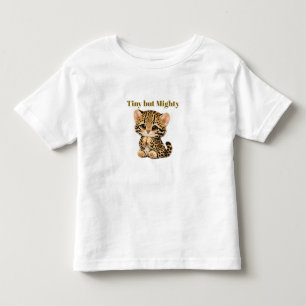 Söt Ocelot-Barntröja – Liten kattunge T Shirt