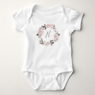 Söt och akut Rosa Blommigt Vattenfärgning Utandnin T Shirt