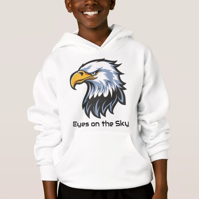 Söt och bekväm hoodie för barn t shirt (Framsida)