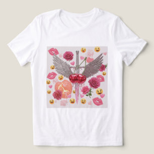Söt och Edgy Dagger Tee 🗡️ 🍒