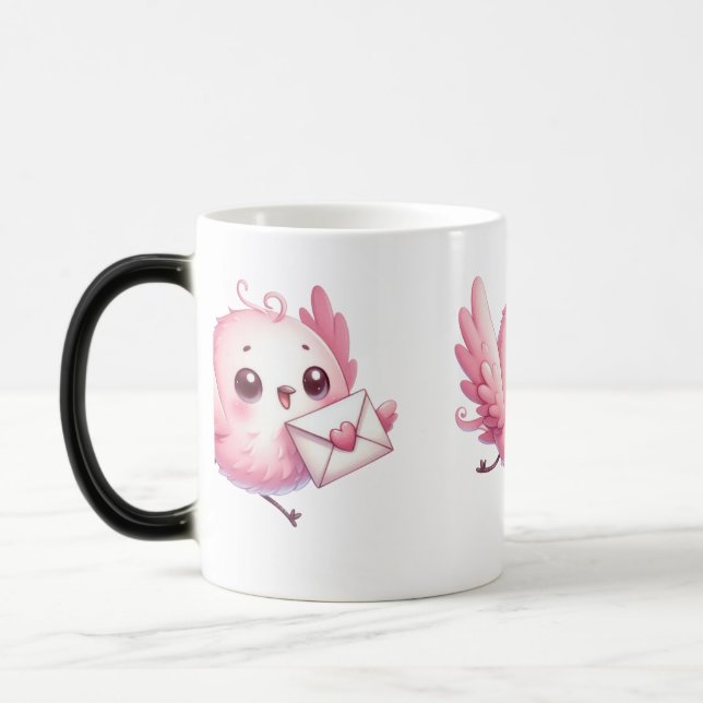 Söt och enkelt Kawaii Charm Mugg (Vänster)