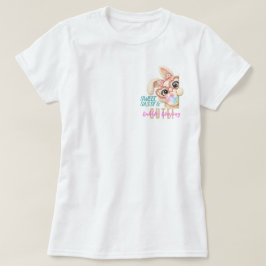 Söt och fräck påsktröja för damer t shirt