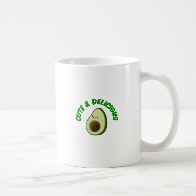 Söt och läcker Avokado Kaffemugg (Höger)