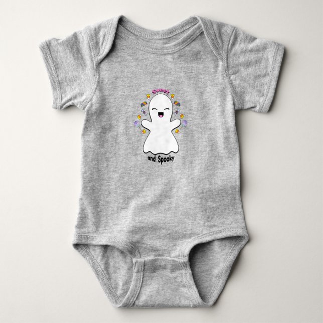 Söt och läskig! t shirt (Framsida)