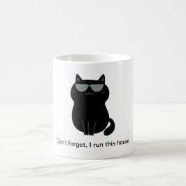 Söt och rolig katt kaffemugg