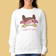 Söt och sassy Axolotl Neapolitan Ice Cream