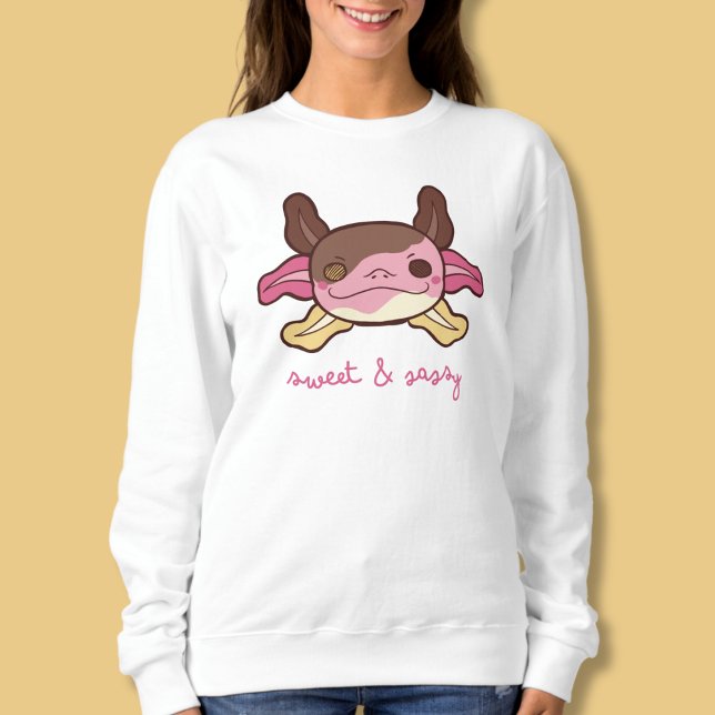 Söt och sassy Axolotl Neapolitan Ice Cream T Shirt (Skapare uppladdad)