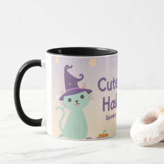 🧡 ✨ “Söt och snäll Halloween” Kollektion 🎃🌿 Mugg