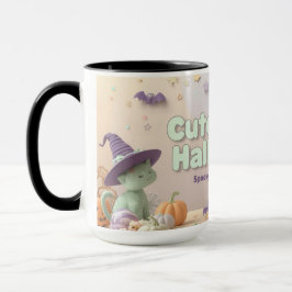 🧡 ✨ “Söt och snäll Halloween” Kollektion 🎃🌿 Mugg