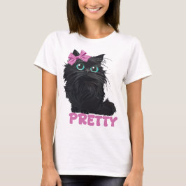 Söt och snygg katt 🐱 t shirt