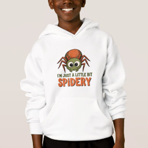 Söt och spindelliknande tecknad illustration t shirt