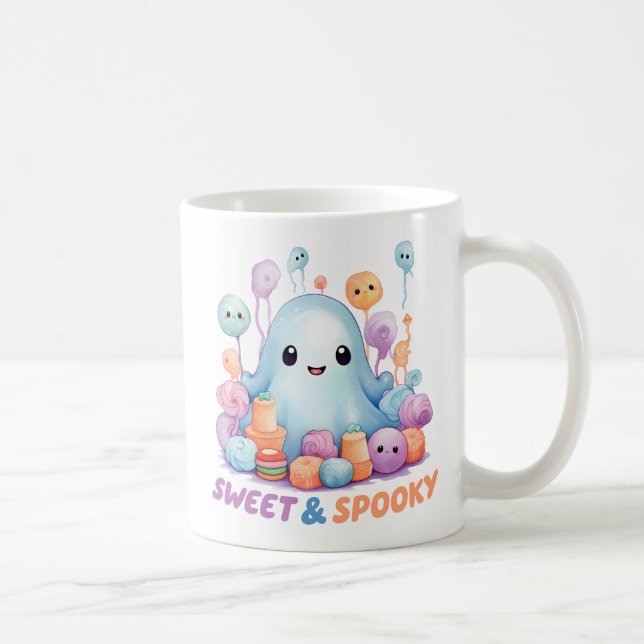 Söt och Spooky Kaffemugg (Höger)