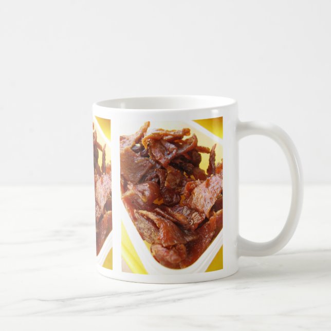 Söt och sur torkad ham [Muu Wan] Kaffemugg (Höger)