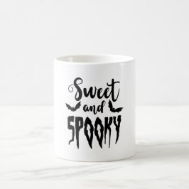 Söt och taoky Coola Halloween som säger Kaffemugg