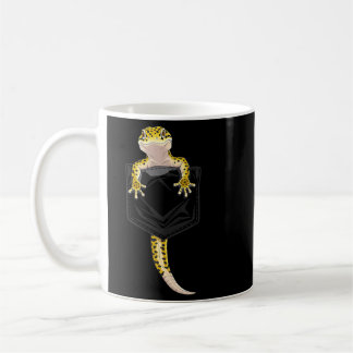 Söt ödla reptil leopardgecko Poc-gåvor män Kaffemugg