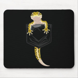 Söt ödla reptil leopardgecko Poc-gåvor män Musmatta