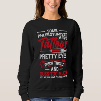Söt Öga Tjockt Flebotomist Kvinnor i tjock lår T Shirt