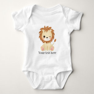 söt oisex lejon tilläggstext t shirt