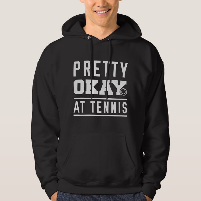 Söt okej vid Tennis Hoodie (Framsida)