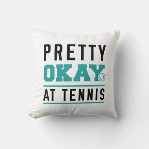 Söt okej vid Tennis Kudde