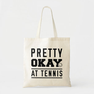 Söt okej vid Tennis Tygkasse