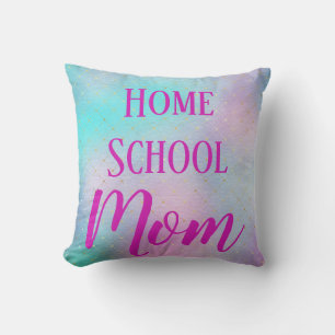 Söt Ombre Homeschool Mamma Kudde