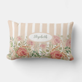 Söt Orange och Ro Lumbarkudde